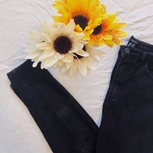 Black Denim Jeans